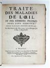 MAÎTRE-JAN, ANTOINE. Traité des Maladies de lOeil. 1707